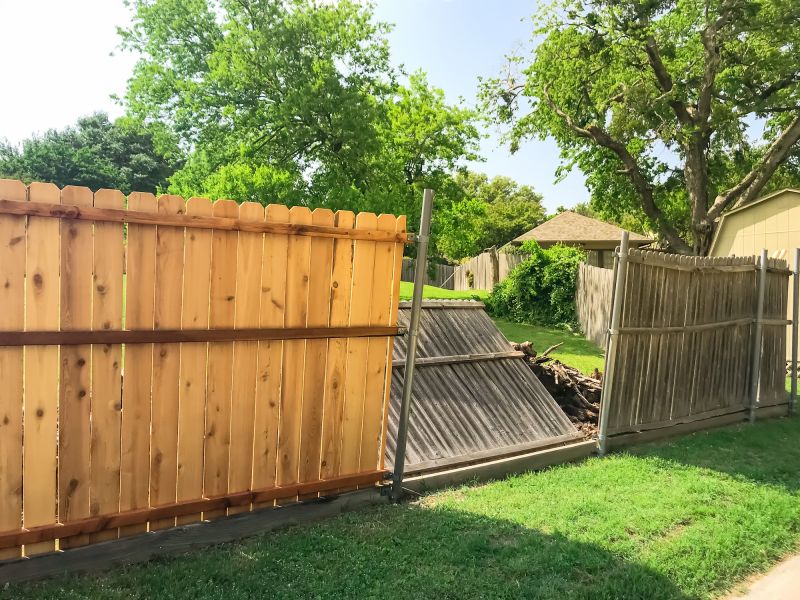 Wood Picket Fence Installation
